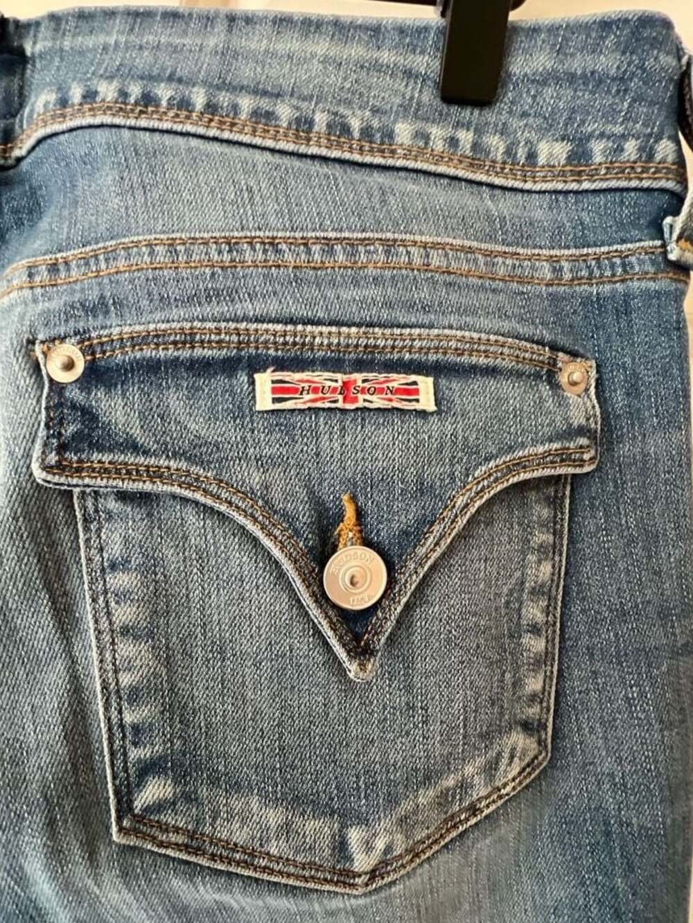 Hudson Ginny Straight Ankle With Cuff Jeans 29 - Picture 6 of 12